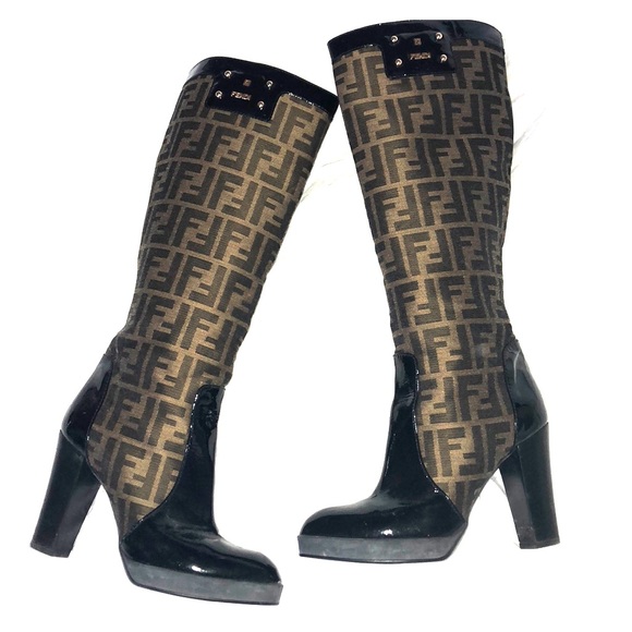fendi tall boots